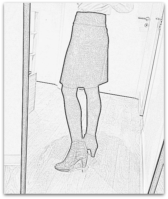 Jupe et tricots - Copie