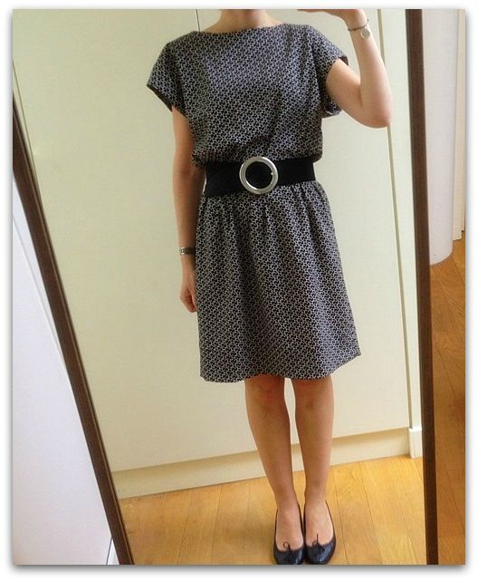 Kimono sleeves dress (1)
