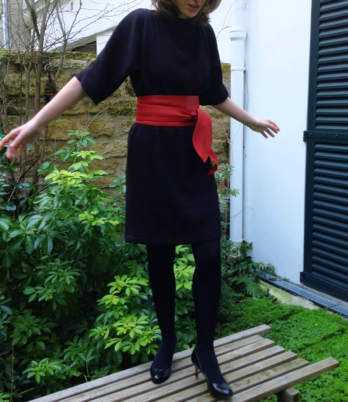 Salme Kimono sleeve dress (2)