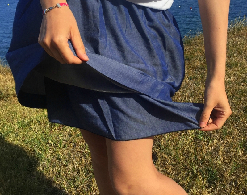 Blue Skirt